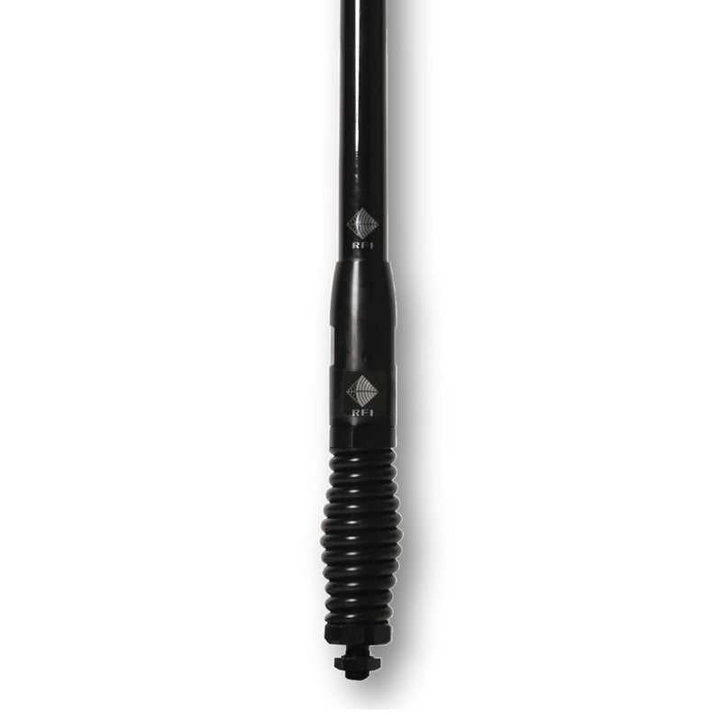 RFI UHF 1.2m Fiberglass Antenna, Black - CDQ5000-BL